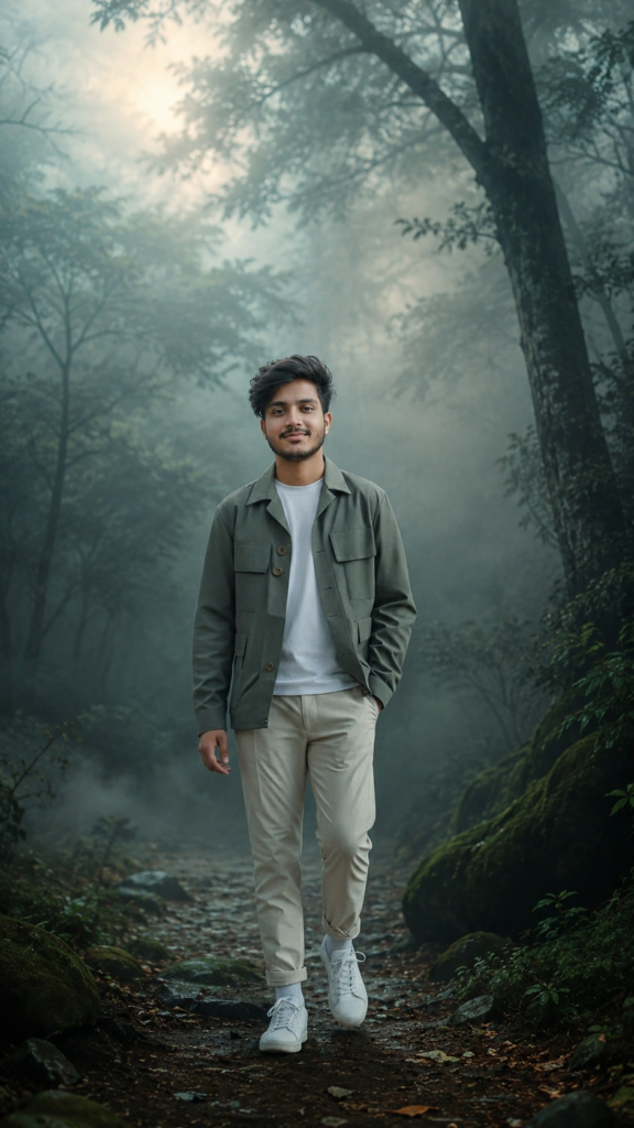 foggy forest masterpiece