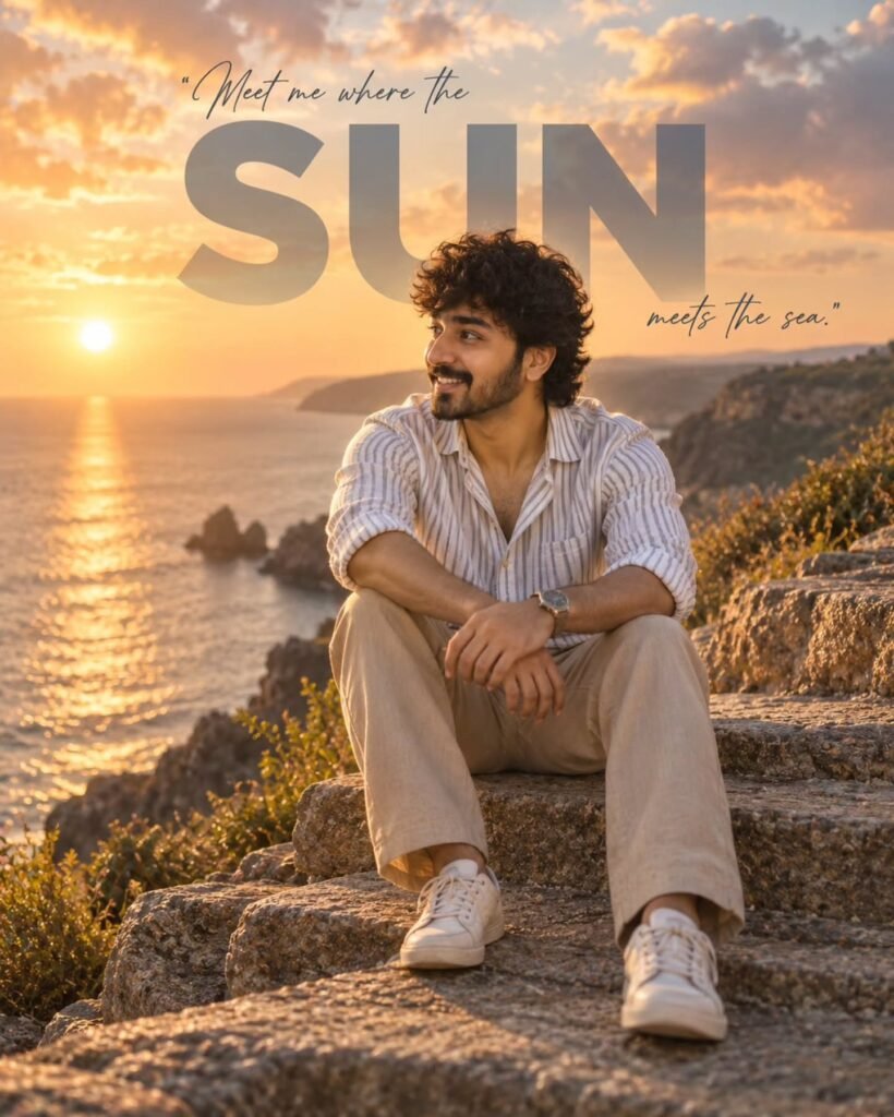 sun with man prompt